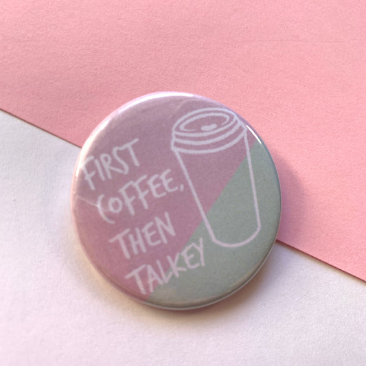 Pastel Coffee Badges