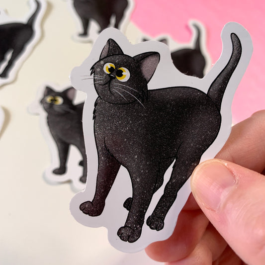 Coots Goofy Cat Stickers